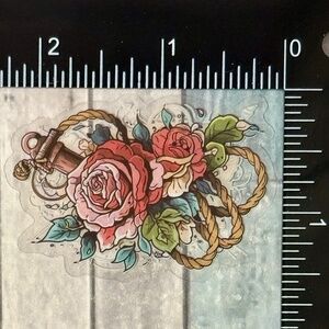 🌀10/$10🌀 Translucent Japanese Tattoo Art Reusable Waterproof Vinyl Sticker Dec